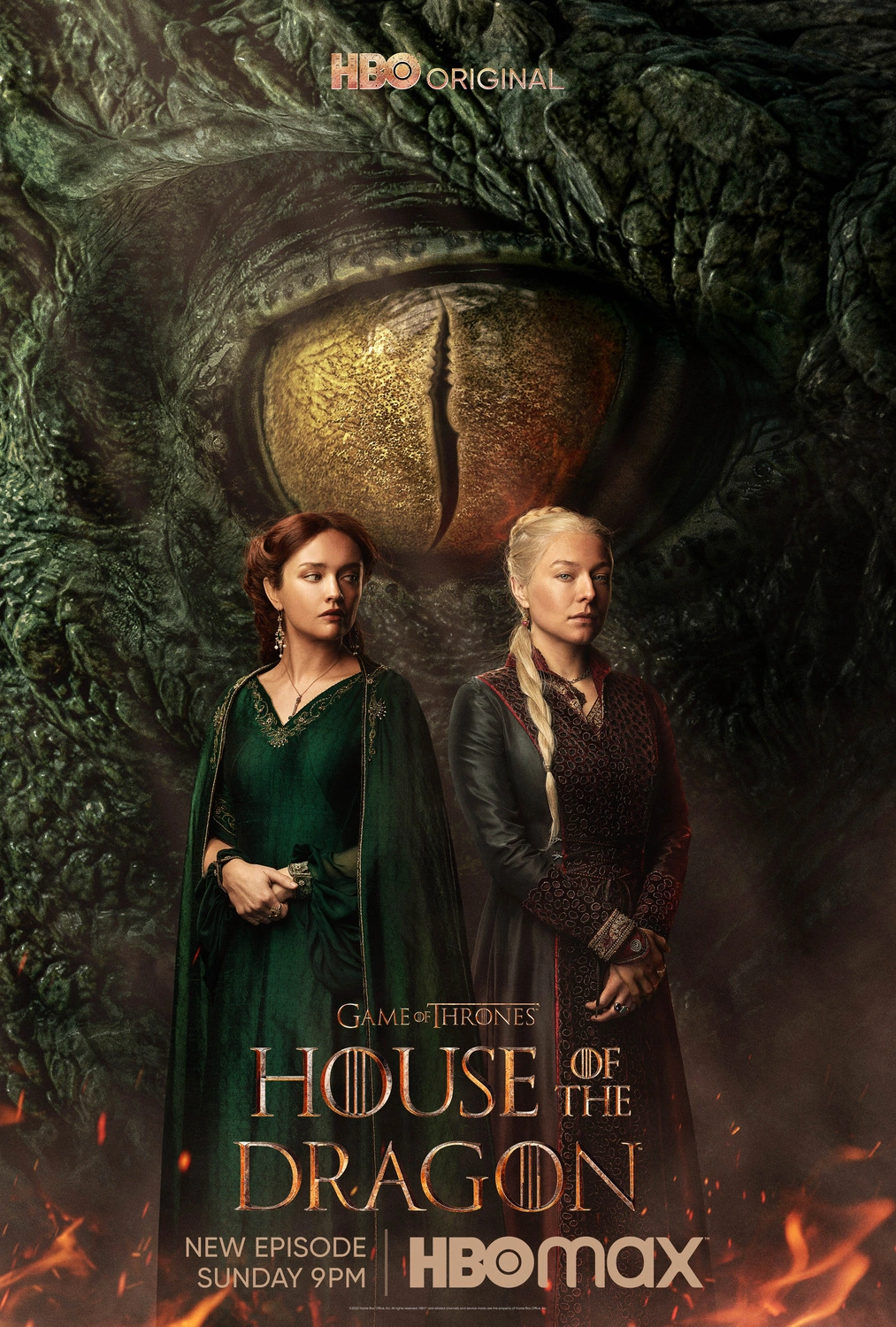 House of the Dragon poster artwork supplied as an illustrative catalogue example